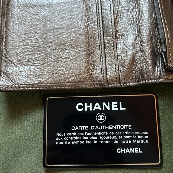 Chanel Gold Cambon Quilted Leather CC Bifold Long Wallet - Picture 5 of 17